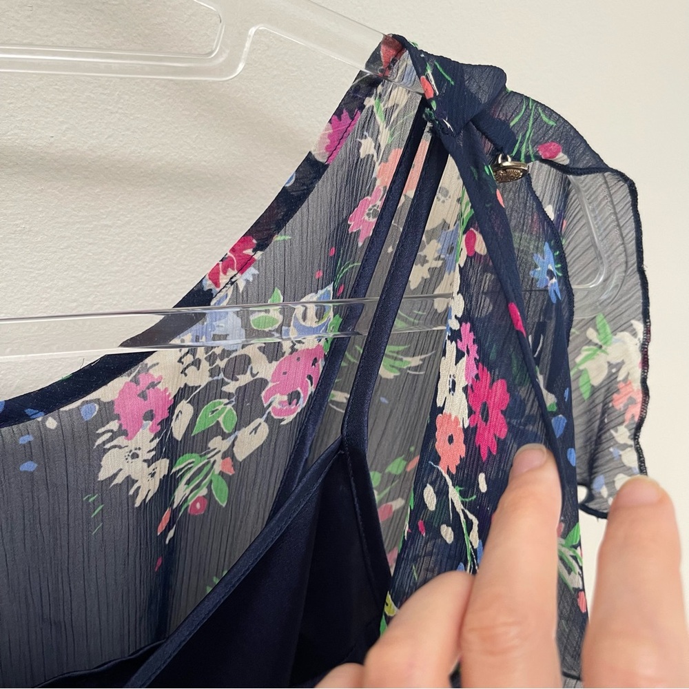 Express Floral Dress with Slip - Picture 5 of 13